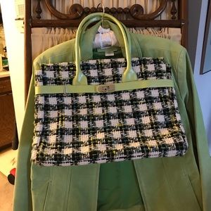 Plaid purse